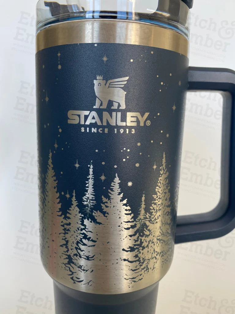 Limited Styles Night Sky Custom Stanley Adventure Quencher 40 oz tumbler