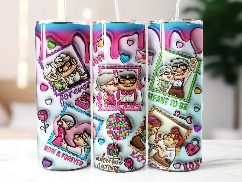Eco-Friendly Drinkware Sale 3D Inflated Carl And Ellie Valentine Tumbler Wrap, 3D Valentine Inflated Tumbler Wrap, 20oz Up Valentine Tumbler, Happy Valentine PNG Wrap Eco-Friendly Drinkware Sale 3D Inflated Carl And Ellie Valentine Tumbler Wrap, 3D Valentine Inflated Tumbler Wrap, 20oz Up Valentine Tumbler, Happy Valentine PNG Wrap