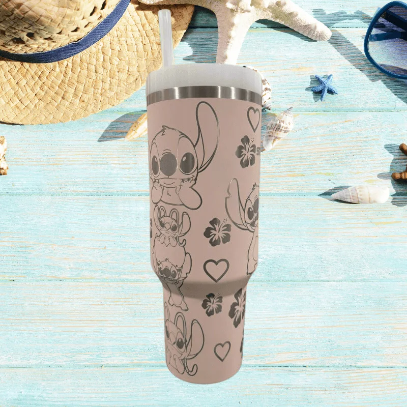 Holiday Drinkware Offers Stanley Stitch And Angel Printed Stanley Tumbler