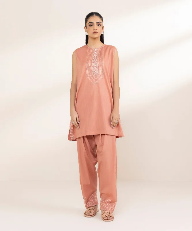 Exclusive Sale Embroidered Crosshatch Shirt