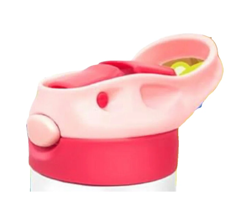 light pink with bright pink