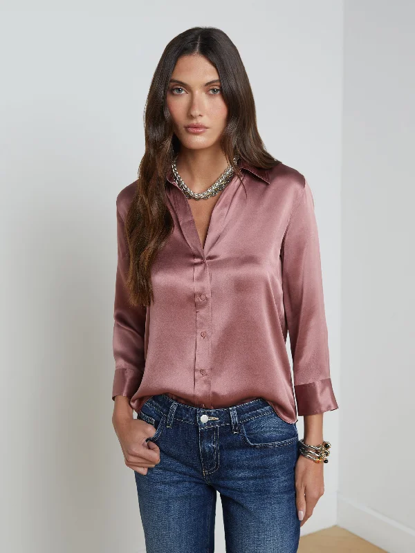 Chic Style, Always In Vogue Dani Silk Blouse