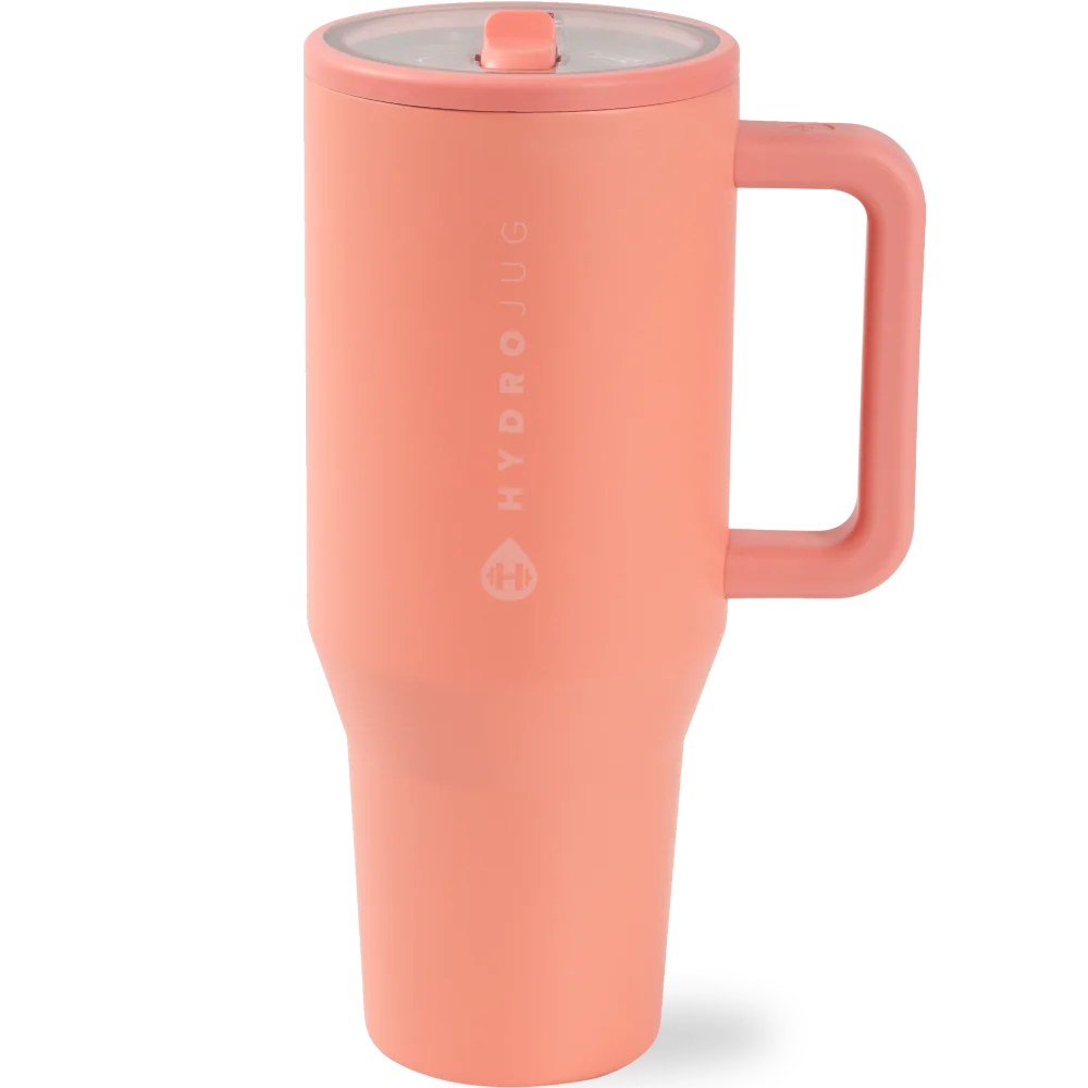 Stainless Steel Drinkware HydroJug Traveler- 40 oz Summer Peach