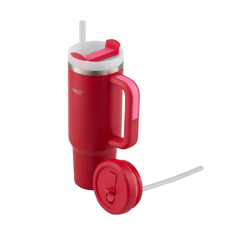 Tumbler Offers Avanti HydroQuench Insulated Tumbler with Two Lids - Red