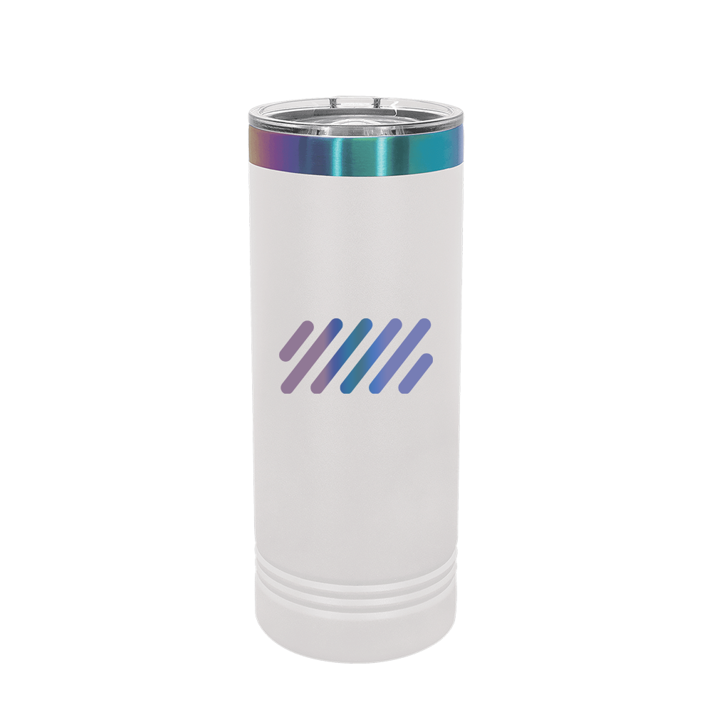 Style Upgrade Polar Camel 22 oz Ion Plated Skinny Tumbler with Slider Lid