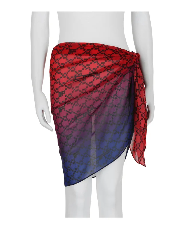Fashion-Forward Monogram Sarong