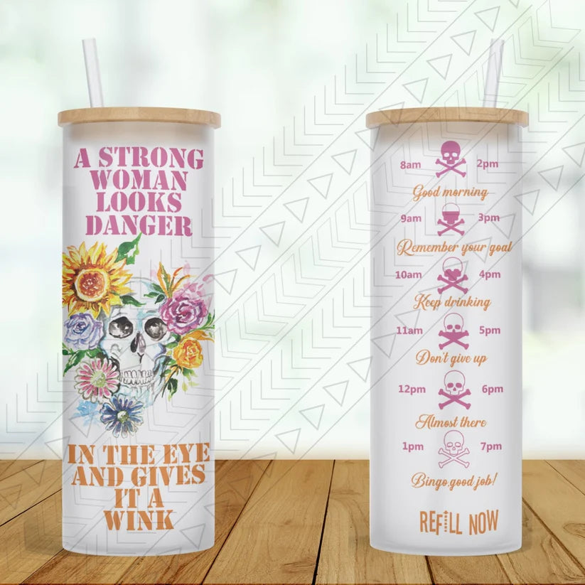 Affordable Drinkware Strong Woman Tracker Tumbler