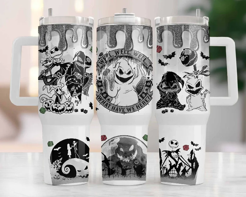 Premium Glassware Horror Halloween 40oz, Full Tumbler Wrap, Horror Character Tumbler, Halloween Tumbler, Nightmare 40oz, Spooky Season, Handle Tumbler 40oz Premium Glassware Horror Halloween 40oz, Full Tumbler Wrap, Horror Character Tumbler, Halloween Tumbler, Nightmare 40oz, Spooky Season, Handle Tumbler 40oz