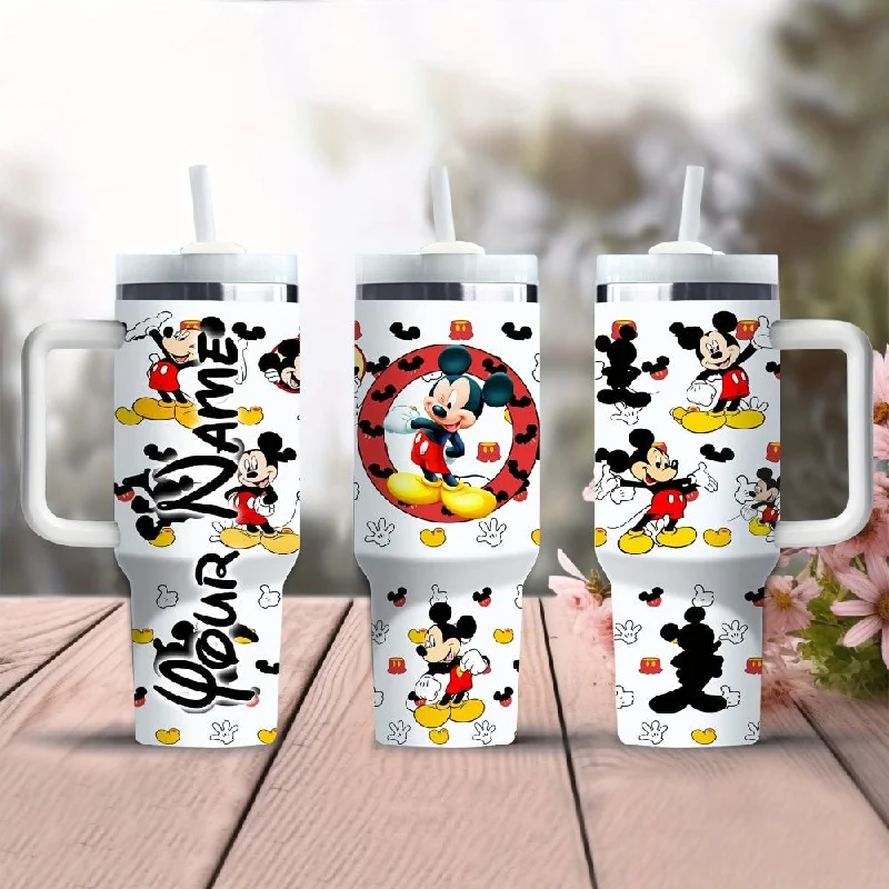 Personalized Drinkware Deals Mickey Mouse Insulated Tumbler With Handle