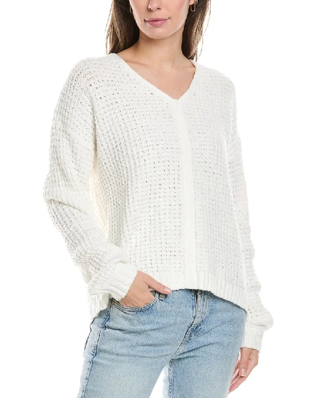 Statement Piece Michael Stars Kelsie V-Neck Sweater