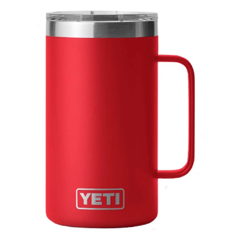 Summer Deals YETI Rambler Mug 24oz Rescue Red