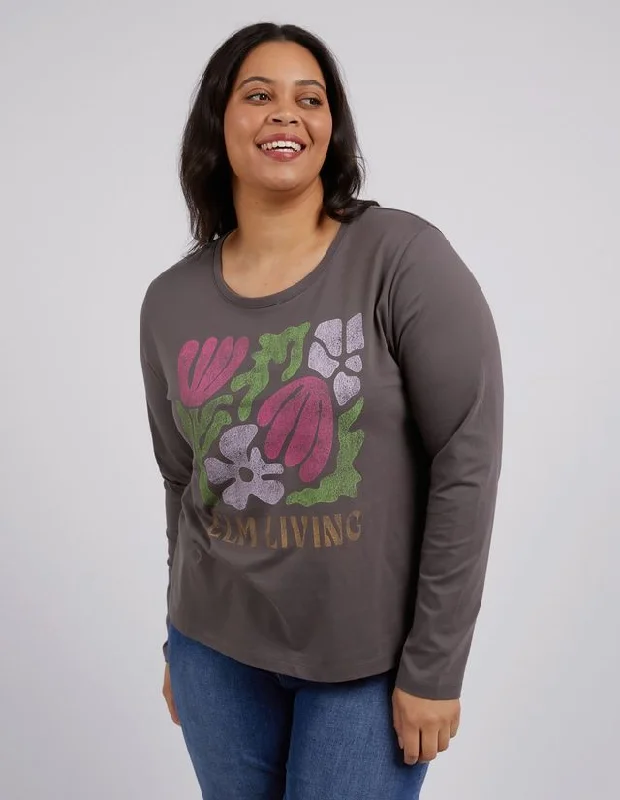 Vibrant Femme Fashion Elm Gem L/S Tee