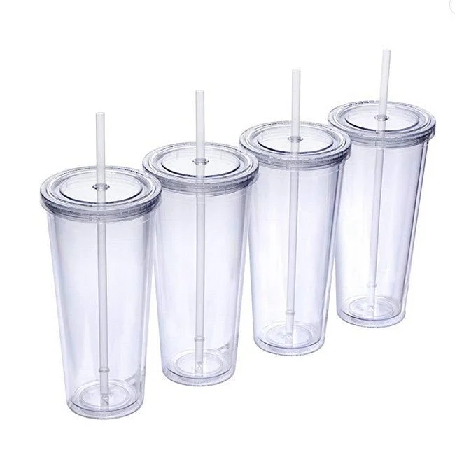 Drinkware Gift Ideas Case of 25pk 650ml/22 OZ Plastic Tumbler Double Wall Acrylic Classic Cone Tumblers Drinkware Gift Ideas Case of 25pk 650ml/22 OZ Plastic Tumbler Double Wall Acrylic Classic Cone Tumblers