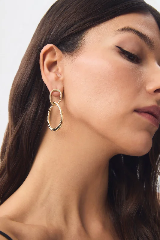 Feminine Soft - Hued Styles Solo Hoop Stud