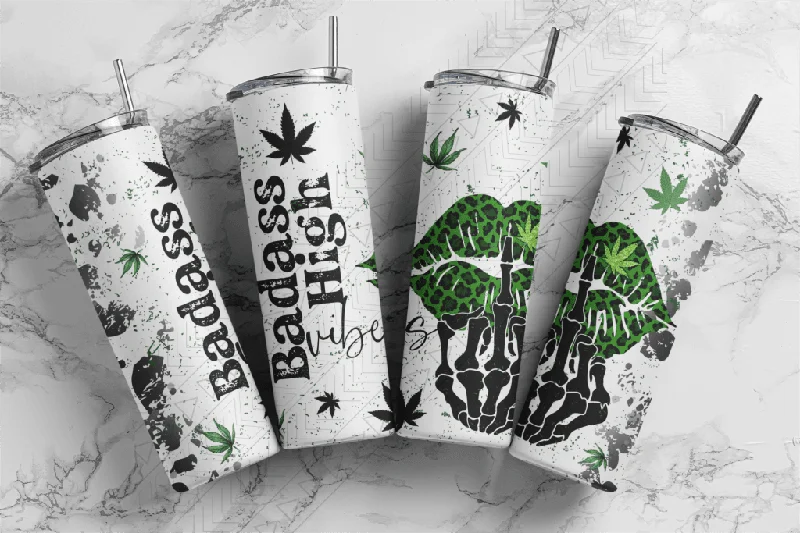 Portable Drinkware Badass High Vibes