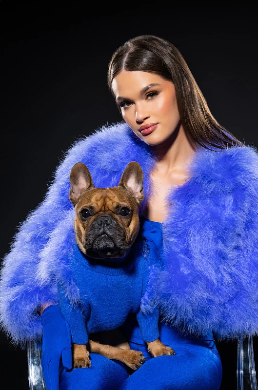 Seasonal Sale NEW QUINN CROPPED FEATHER JACKET