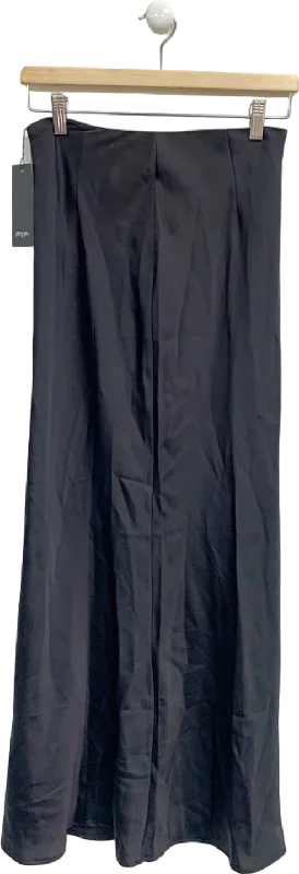 Seasonal Trend Nasty Gal Black Maxi Skirt UK 6
