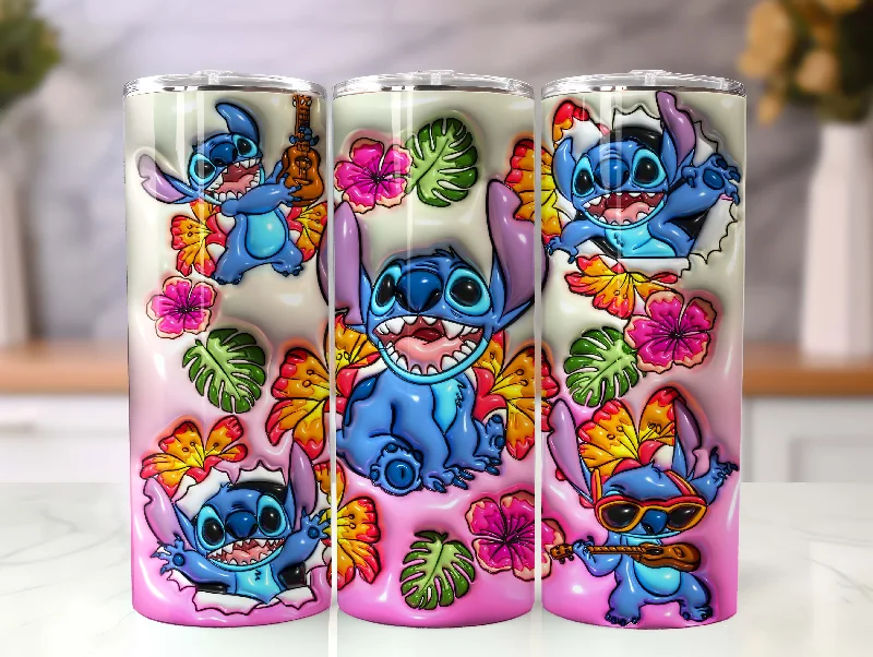 Personalized Cups Discount 3D Inflated Stitch Tumbler, Inflated Tumbler Wrap, Cartoon Movie Tumbler, 20oz Skinny Tumbler, Inflated Tumbler, Full Tumbler Wrap,Png File Personalized Cups Discount 3D Inflated Stitch Tumbler, Inflated Tumbler Wrap, Cartoon Movie Tumbler, 20oz Skinny Tumbler, Inflated Tumbler, Full Tumbler Wrap,Png File