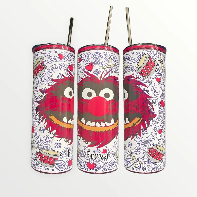 Tumbler Promotions Sesame Streets Animal 20/30oz Thermal Skinny Tumbler