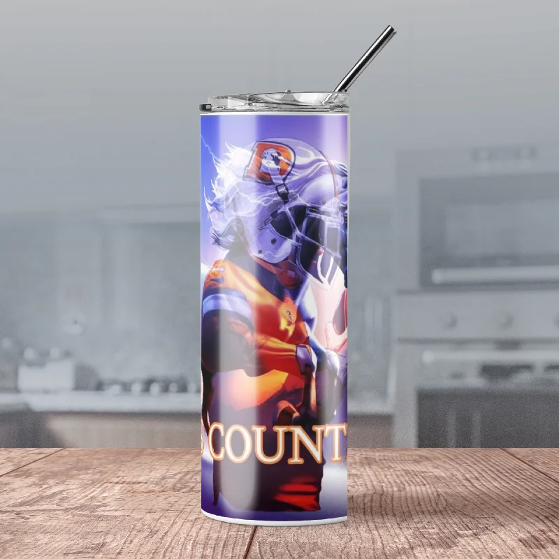 Flash Sales Football Tumblers/ Denver/ Broncos 20oz thermal water bottle