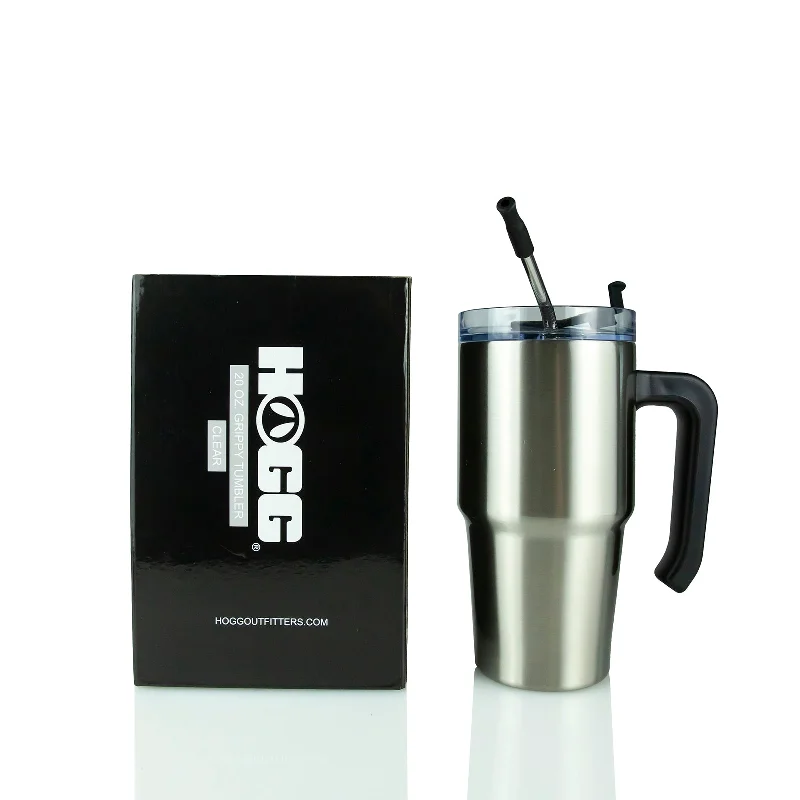 Hot Sale 20oz SUBLIMATABLE CLEAR GRIPPY TUMBLER