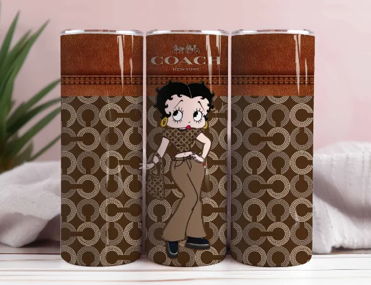 Green Drinkware Offer Cartoon 80s Tumbler, Bags Pattern Tumbler, Betty 20oz Skinny Tumbler, Sublimation Designs, Retro 80s cartoons Tumbler Wrap Green Drinkware Offer Cartoon 80s Tumbler, Bags Pattern Tumbler, Betty 20oz Skinny Tumbler, Sublimation Designs, Retro 80s cartoons Tumbler Wrap