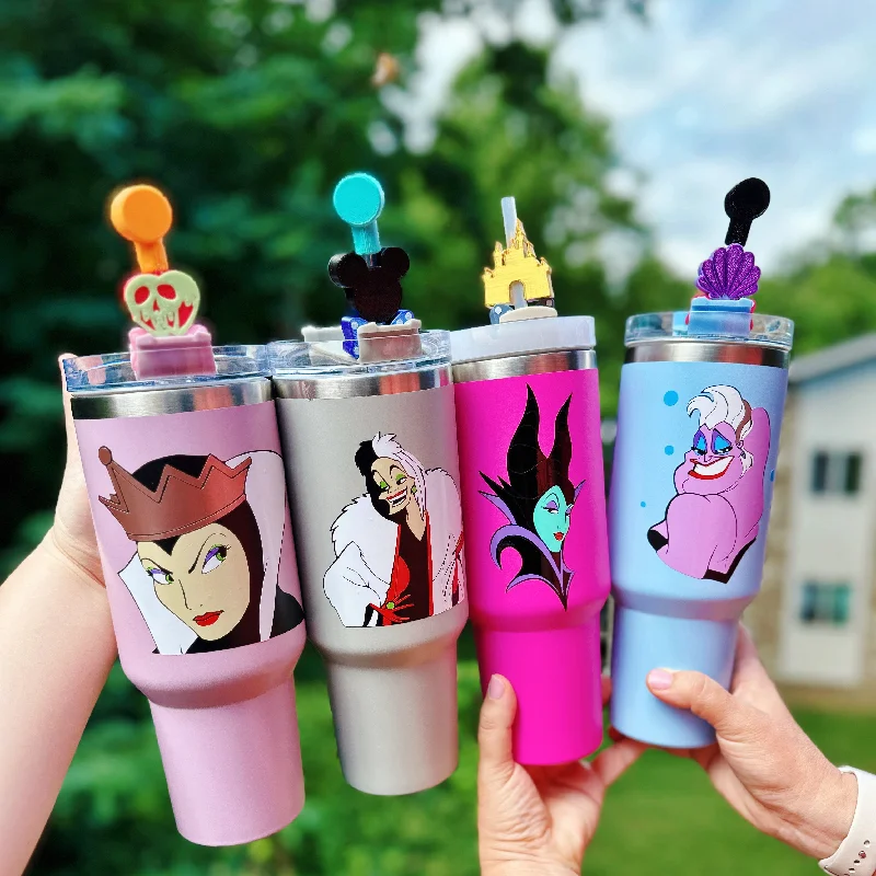 Luxury Drinkware Promotion Villain Character Inspired on 40 oz Quencher Inspired Stainless Steel Tumbler Luxury Drinkware Promotion Villain Character Inspired on 40 oz Quencher Inspired Stainless Steel Tumbler