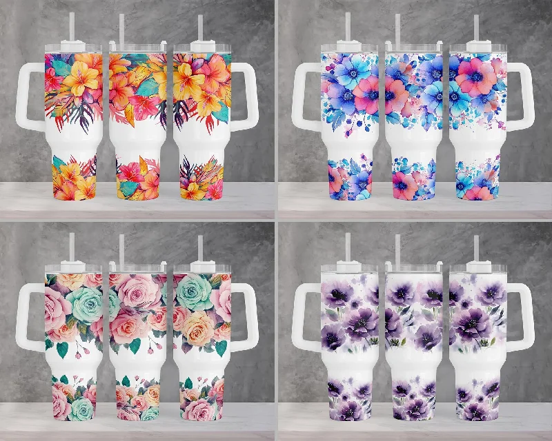Glassware Promotion Bright Colors Boho Floral 40oz Quencher Tumbler Wrap, Floral Seamless PNG Tumbler Design Sublimation Designs Downloads, Roses Tumbler PNG Glassware Promotion Bright Colors Boho Floral 40oz Quencher Tumbler Wrap, Floral Seamless PNG Tumbler Design Sublimation Designs Downloads, Roses Tumbler PNG