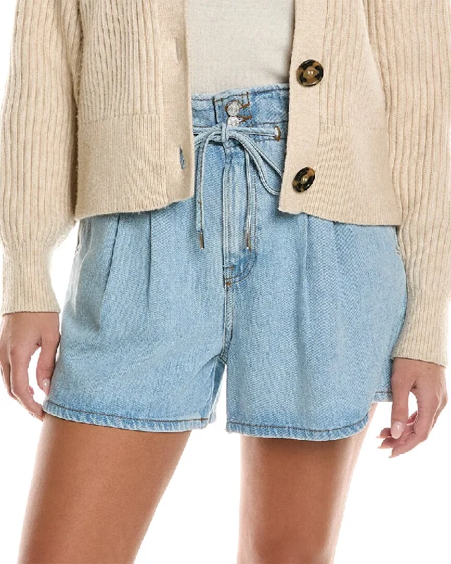 Effortless Style FRAME Denim Paperbag Short