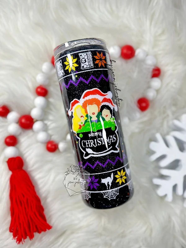 End-Of-Season Clearance Sanderson Sisters Hocus Pocus "Ugly" Sweater Epoxy Tumbler
