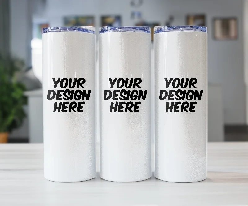 Unique Drinkware Gifts 20 Oz Skinny Tumbler Mockup, No Straw Tumbler, Skinny Tumbler Mockup PSD, Tumbler Mockup PNG