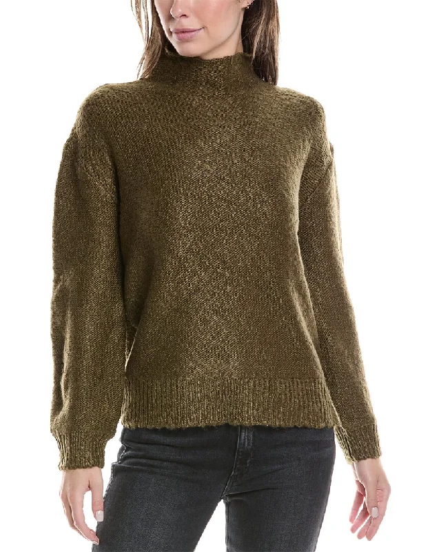 Effortless Grace Michael Stars Elaine Funnel Pullover