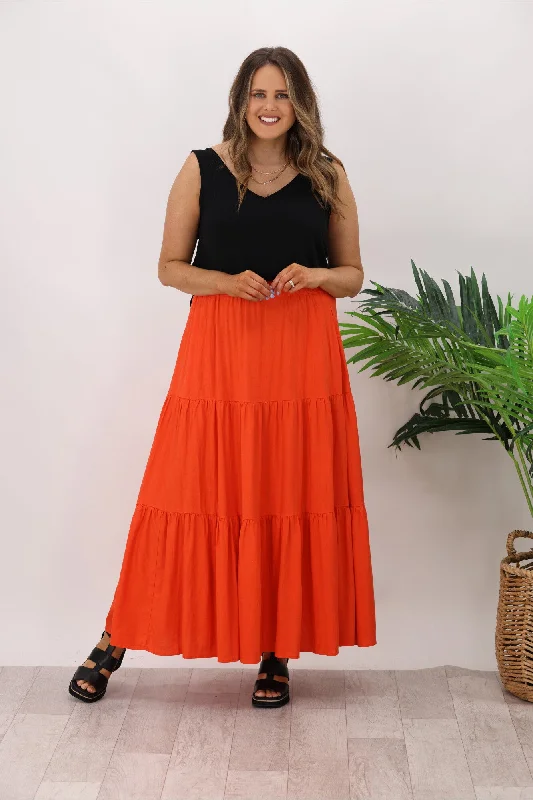 Seasonal Trend Brave+True Elsie Skirt Mandarin