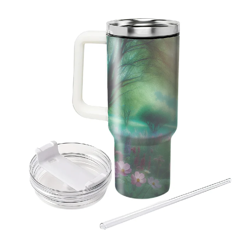 Best Deals Of The Season Mystical Forest Scenic Tumbler With Handle