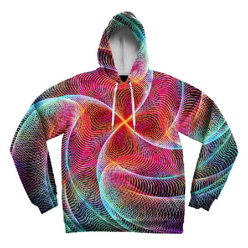 Evening Elegance Hypnotic Vortex Unisex Hoodie
