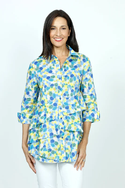 Exclusive Sale Cali Girls Jenna Abstract Blouse