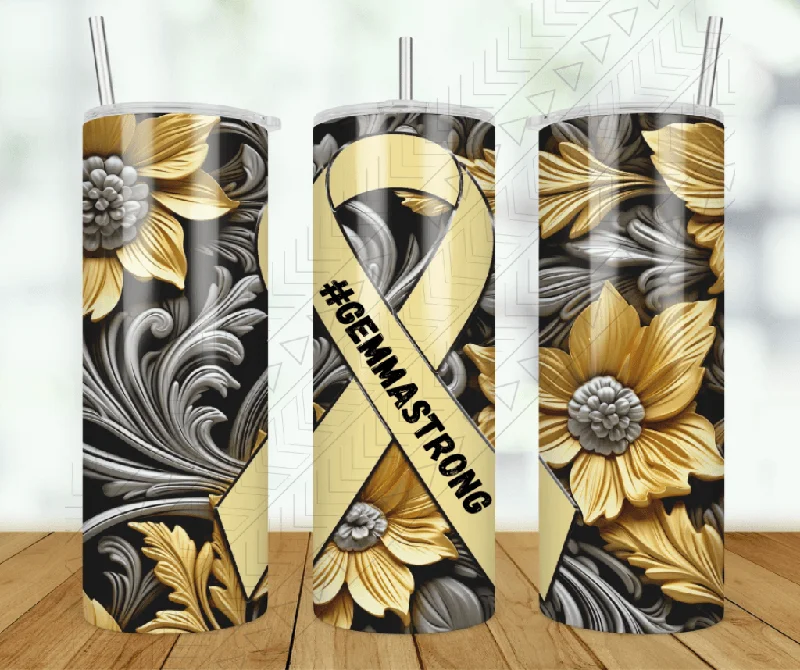 Drinkware Bundle Offer Childhood Cancer Awareness Tumbler
