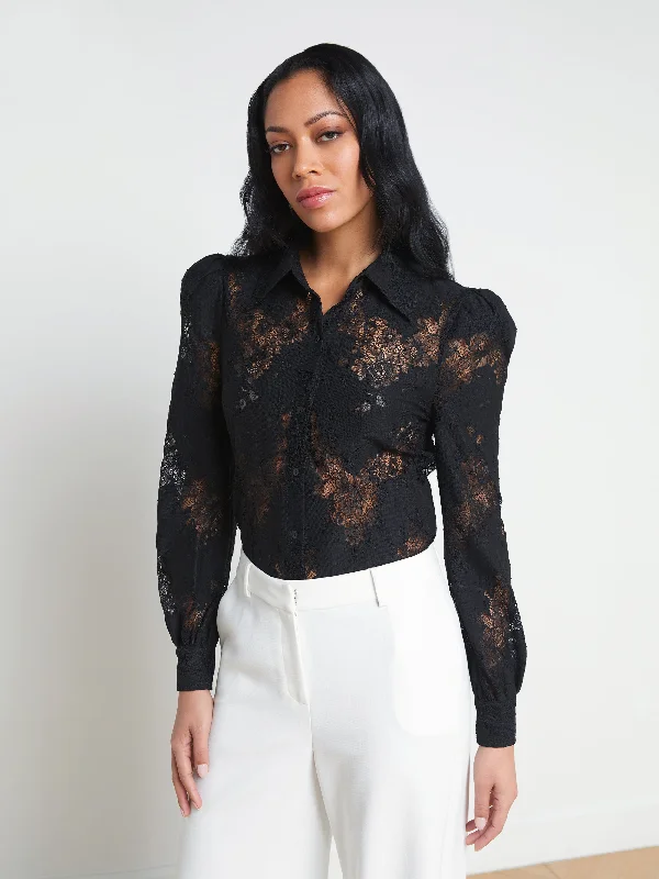 Stylish Basics Jenica Lace Blouse