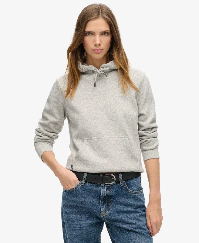 Winter Warm - Up Sale Essential Logo Hoodie | Varsity Grey Gindle