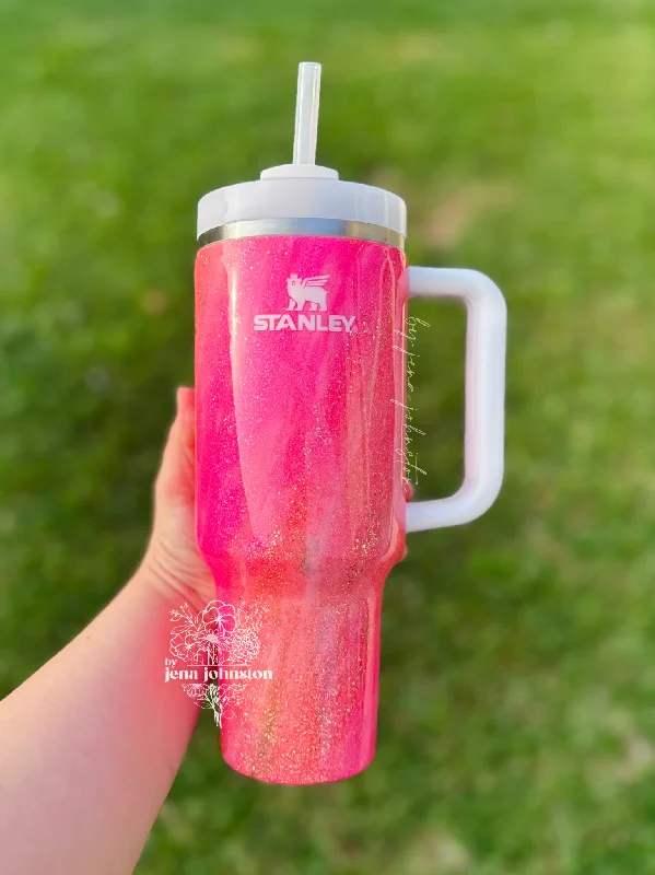 Stay Ahead In Style Milky way Epoxy Tumbler