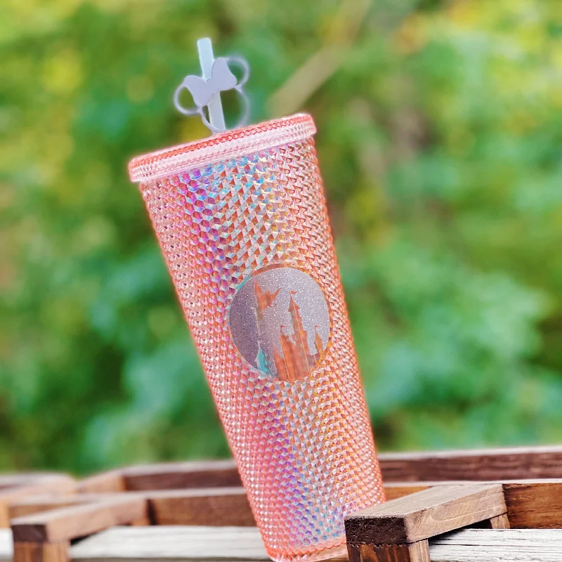 Discover Now PREORDER Castle Inspired Rose Gold Studded Tumbler