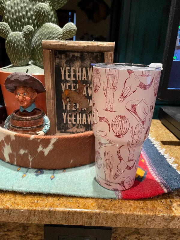 Enjoy Discount 30oz Stainless steel Western TUMBLER
