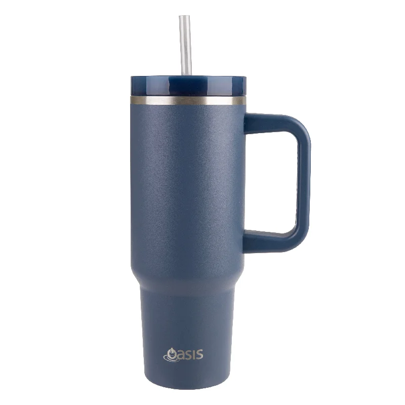 New Year Drinkware Offer Oasis Insulated Commuter Tumbler 1.2L - Indigo