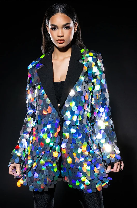 Special Offer THE FINAL COUNTDOWN SEQUIN BLAZER