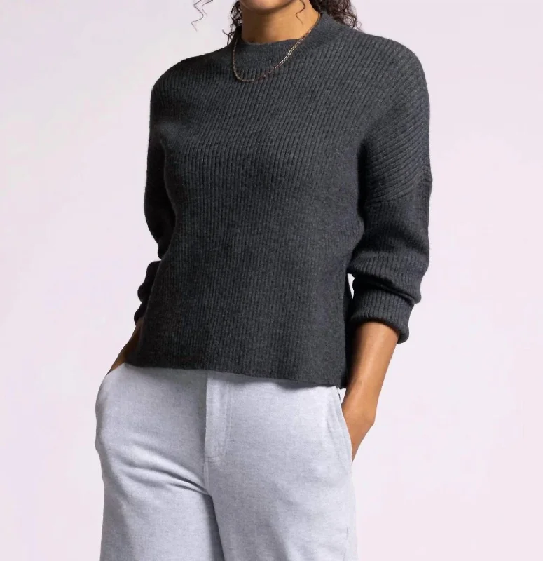 Casual Chic Lana Sweater In Black
