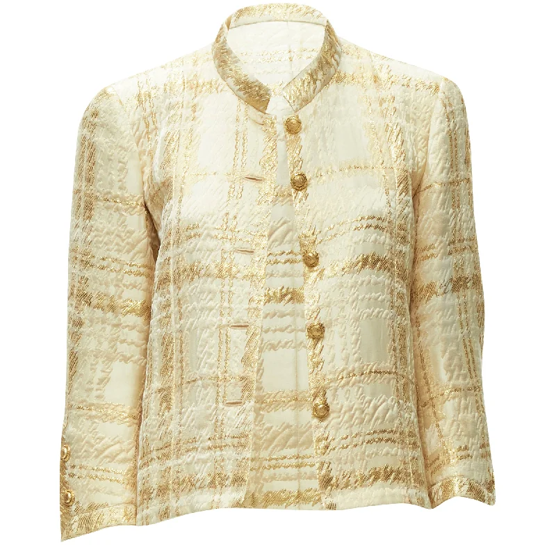 Ethnic Cultural Event Wear Chanel jacquard check jacket