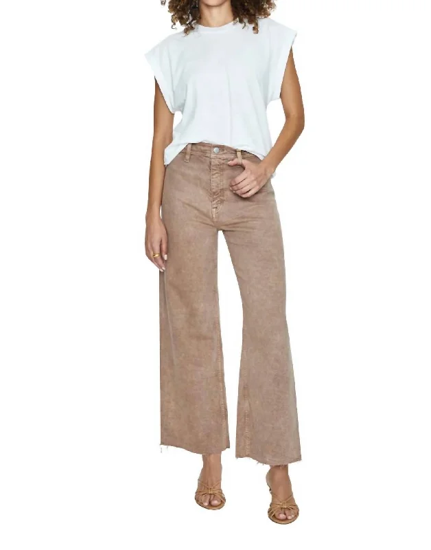 Limited Time Offer Penny Wide Jean In Cashew