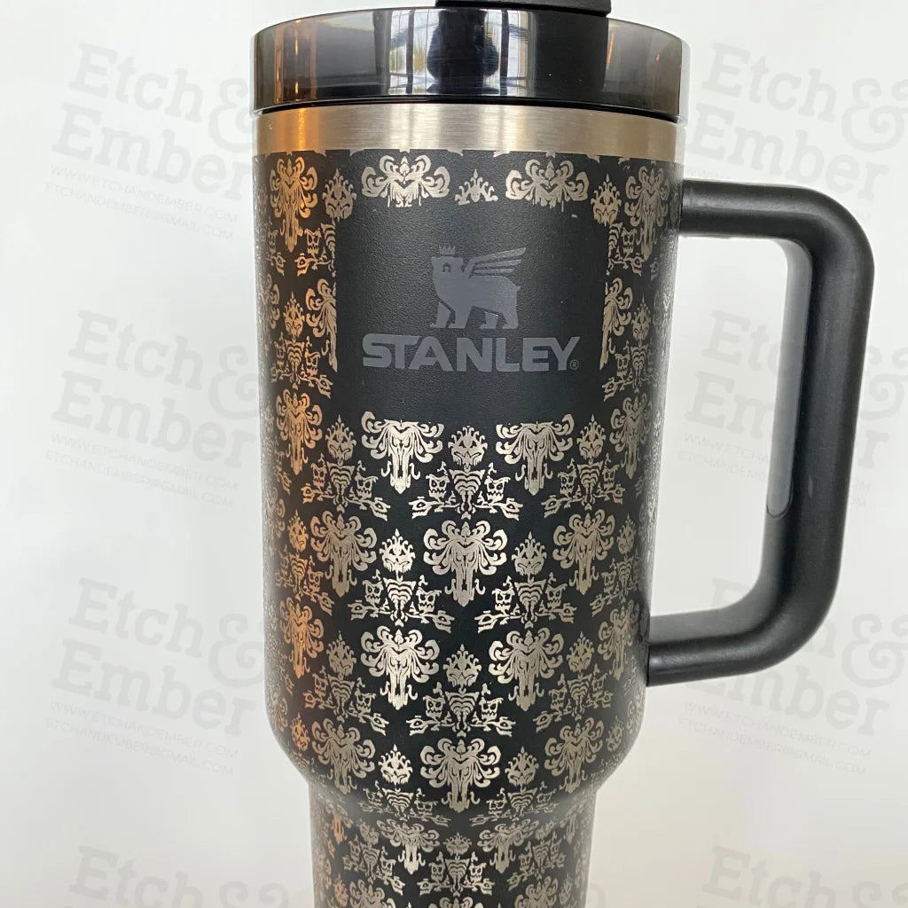 Fashion Sale Haunted Mansion Custom Stanley Adventure Quencher 40 oz tumbler