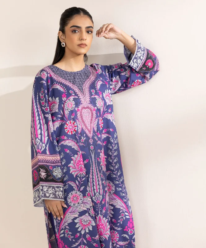 Now On Sale For Chic Urban Styles Embroidered Lawn Shirt