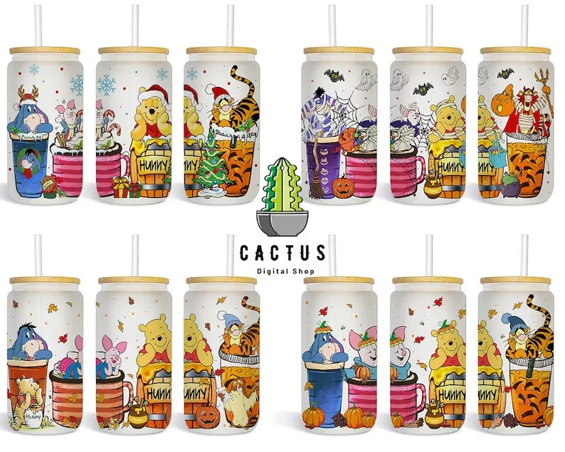 Discount Tumblers Winnie The Pooh Halloween Designs 16oz Libbey Glass Can Tumbler, Hallothankmas Pooh Design Glass Can png,16oz Libbey Wrap PNG, Halloween Png Discount Tumblers Winnie The Pooh Halloween Designs 16oz Libbey Glass Can Tumbler, Hallothankmas Pooh Design Glass Can png,16oz Libbey Wrap PNG, Halloween Png